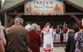 Zespoły, goście, organizatorzy i publiczność na Festynie.