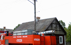 W&oacute;z strażacki.