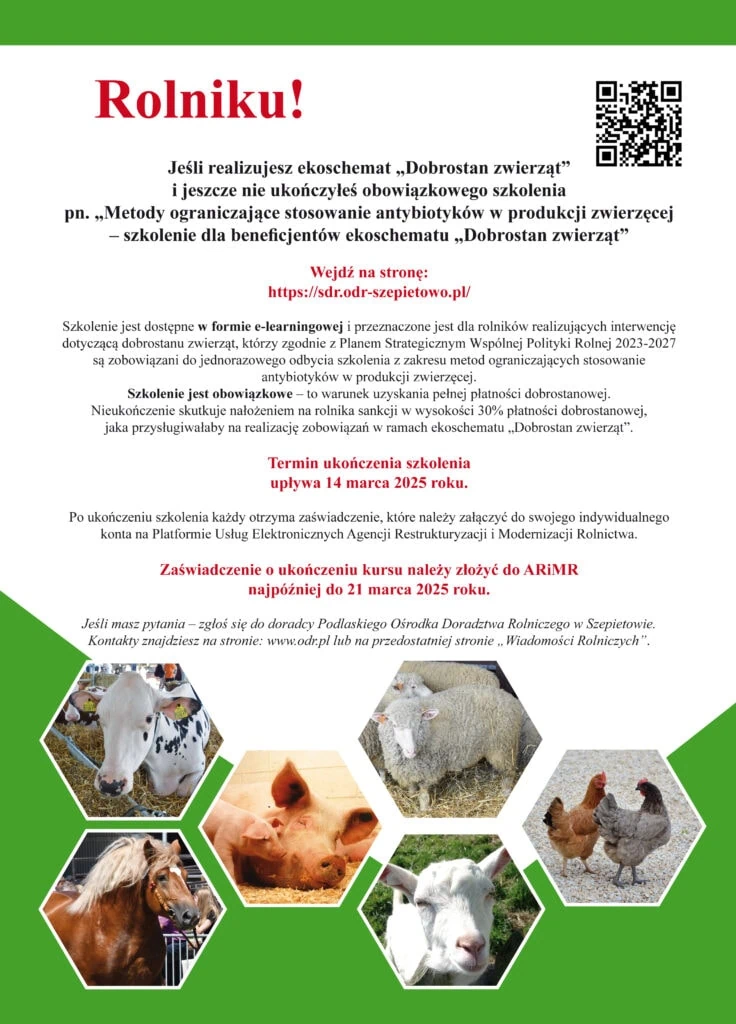 Plakat informacyjny.