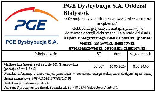 Na białym tle czerwono-pomarańczowe logo z&nbsp;granatowym napisem PGE.